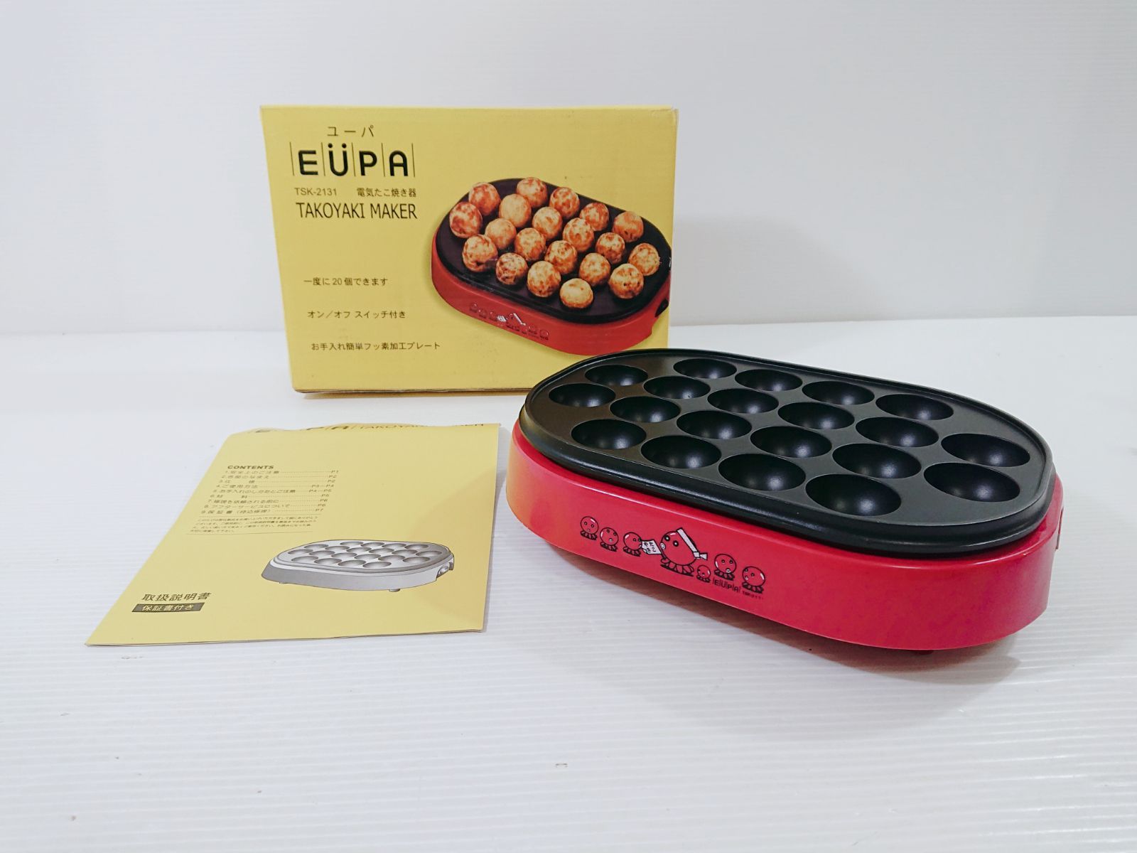 EUPA TSK-2131 電気たこ焼き器 EUPA - キッチン家電