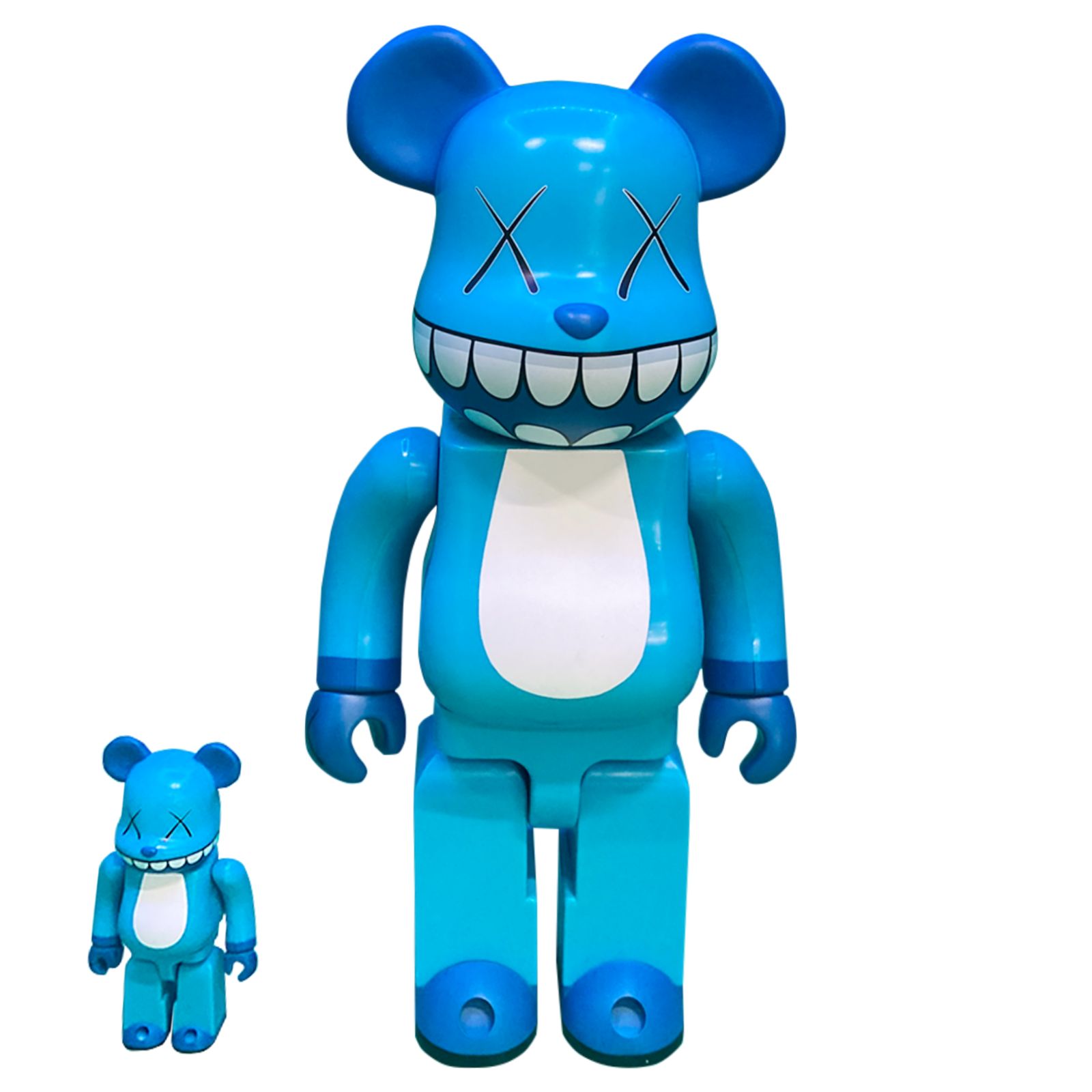 ベアブリック  a-nation KAWS  400%&100% カウズ BE@RBRICK×KAWS×A-NATION 400%&100% 2体セット 買取致しました