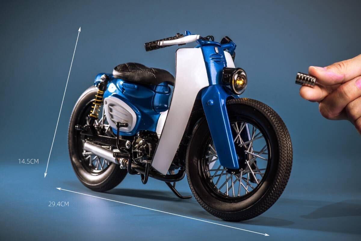 trickyMan12 1/6 ホンダ カブ スーパーカブ Blue.Ver 未開封新品