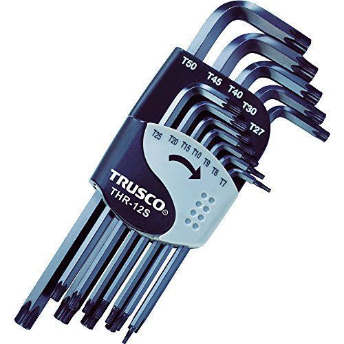 12本組(THR-12S)_単品 TRUSCO(トラスコ) ヘックスローブレンチセット