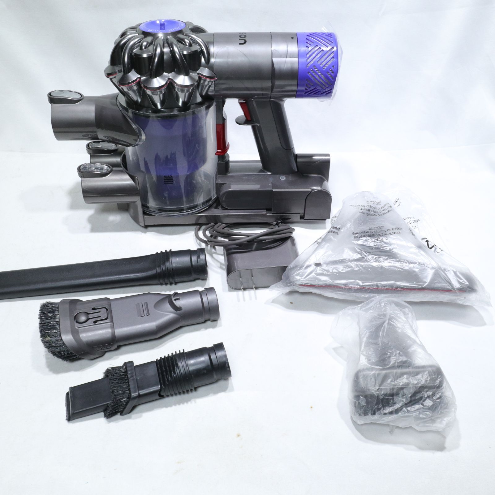 動作確認済/バッテリー交換済/新品アクセサリ付】Dyson/ダイソン