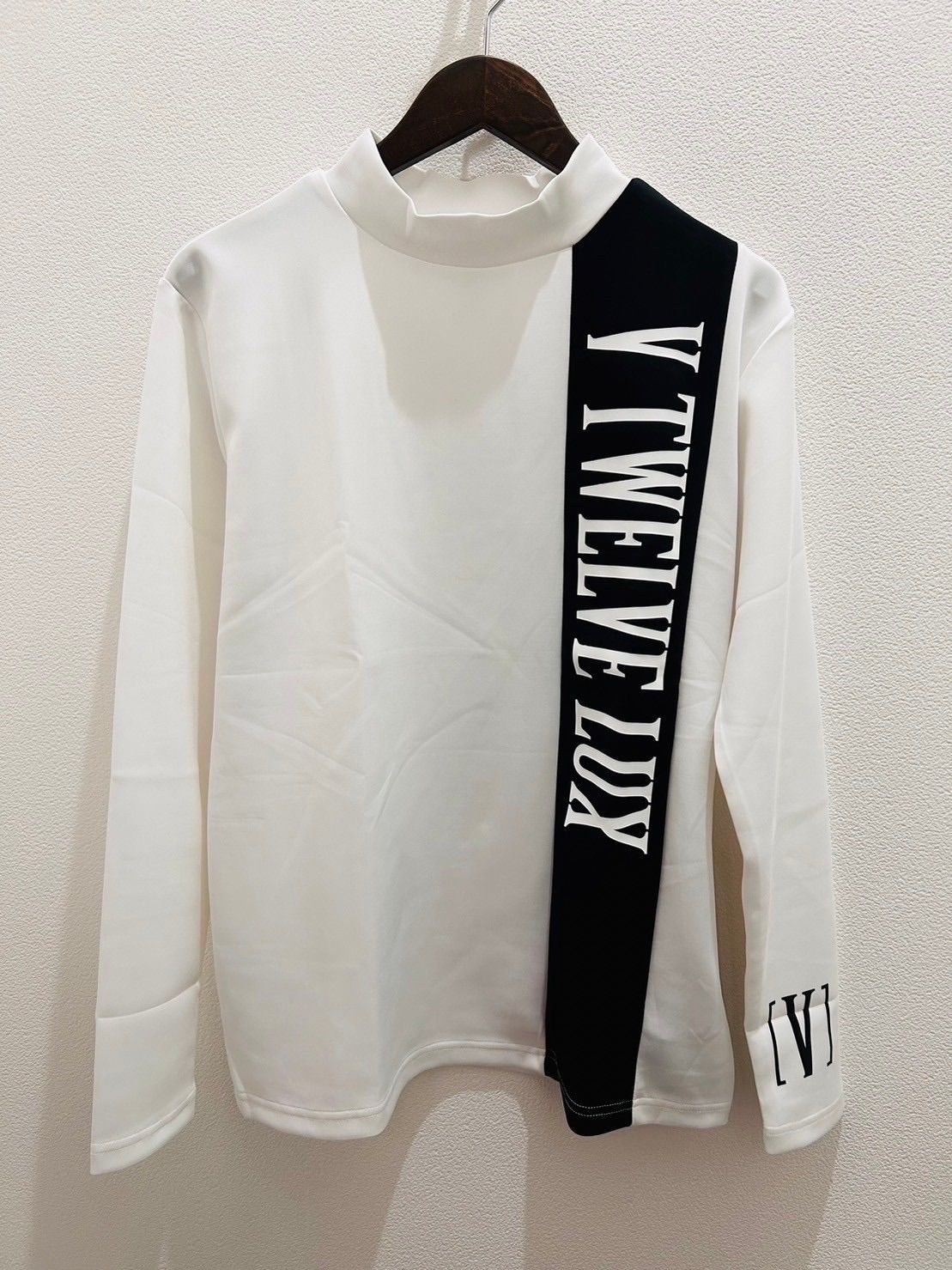新品】V12 V-12 ゴルフ メンズ VLX2220-CT02 LX FLINE MOCK 長袖