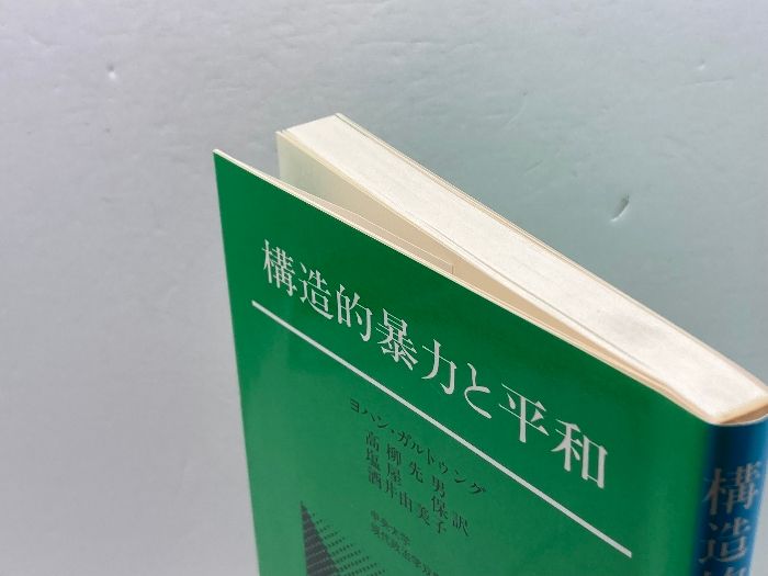 構造的暴力と平和』 著者：ヨハン・ガルトゥング ヨハン・ガルトゥング