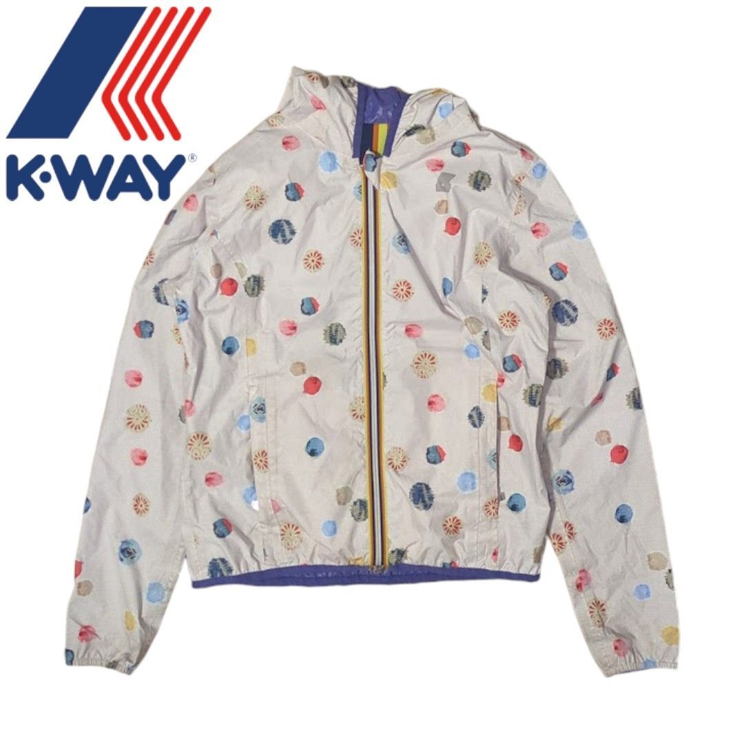 K-WAY パープル リバーシブル ナイロンジャケット LILY PLUS - メルカリ