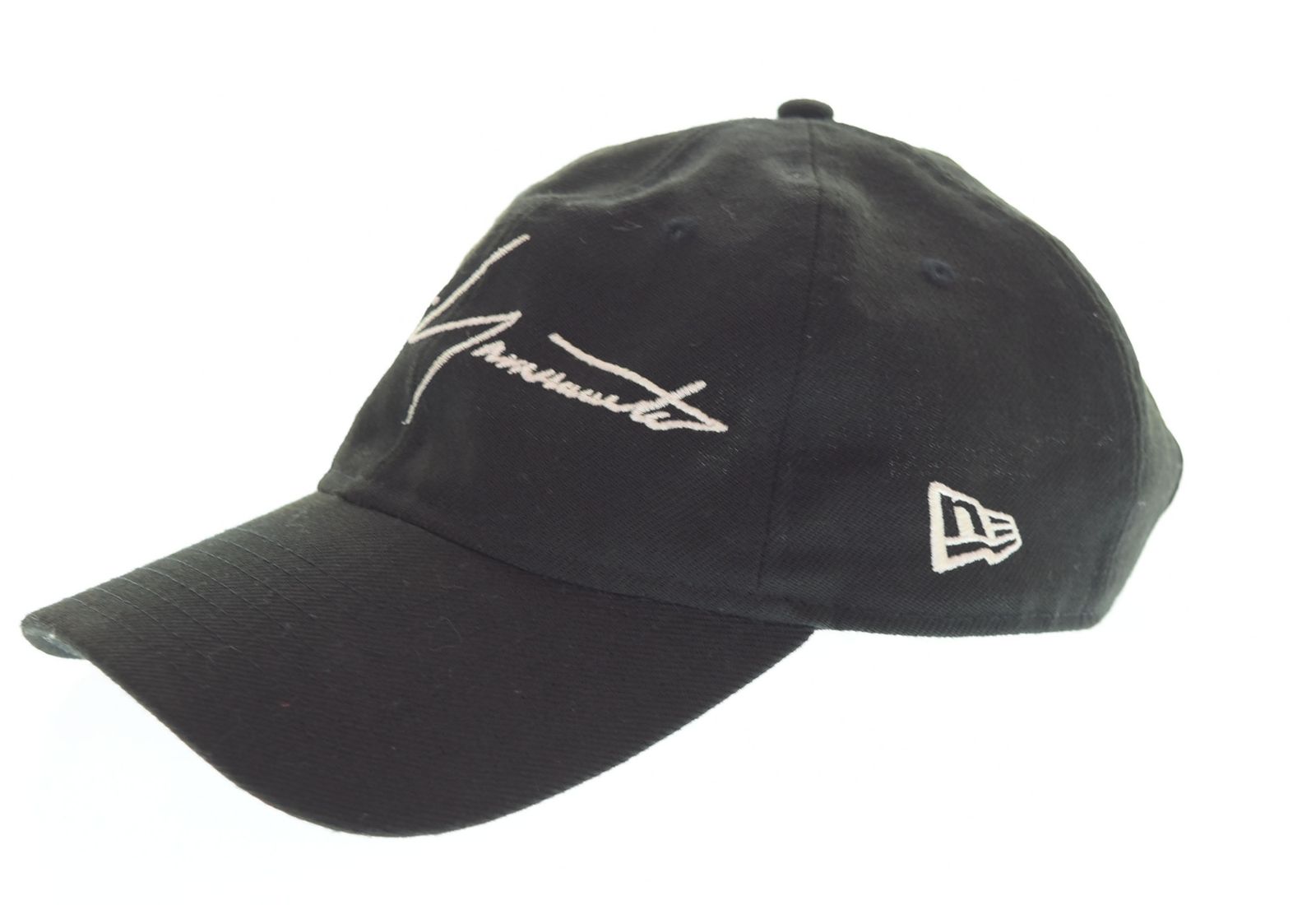 NEWERA◇×YOHJI YAMAMOTO/キャップ/-/ウール/BLK/無地/HW-H40-167