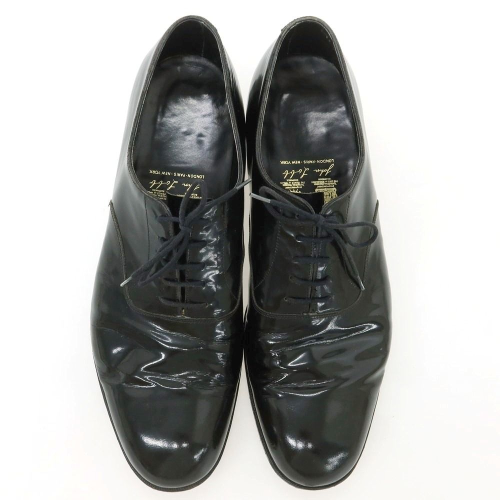 ジョンロブ John Lobb ヴィンテージ スリーワラント パテント ドレスシューズ ブラック サイズ表記なし 11位 メンズ