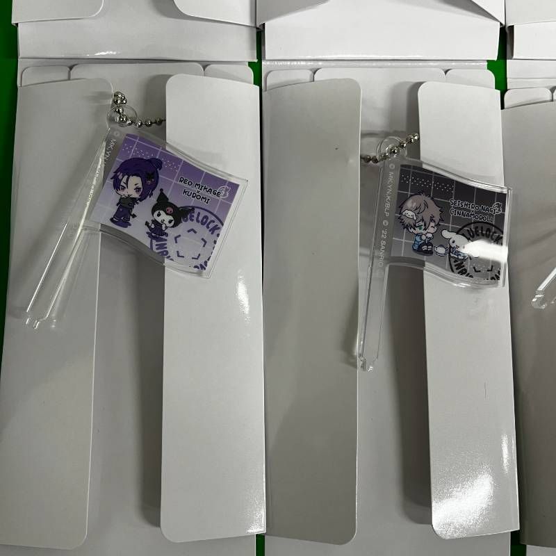 全10種セット】ブルーロック×サンリオキャラクターズ フラッグ型