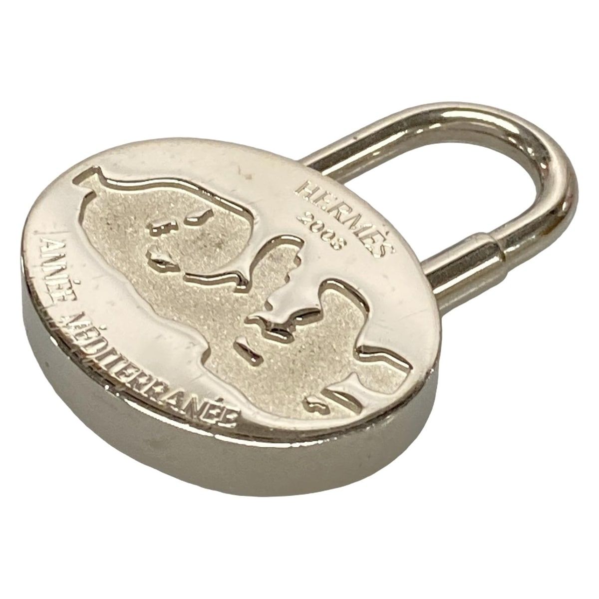 美品　HERMES エルメス　カナデ　南京　シルバー HERMES(エルメス) 小物美品 - シルバー カデナ(南京錠)/2003