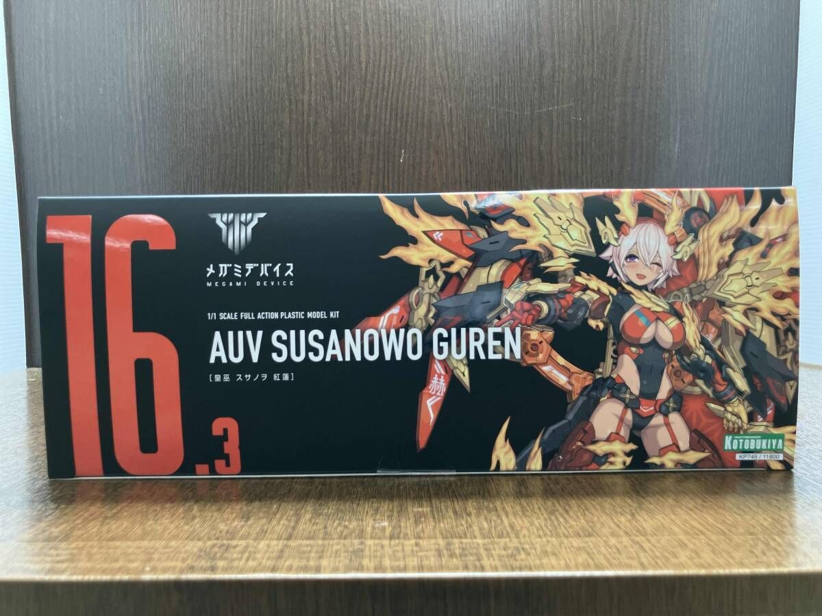 プラモデル コトブキヤ 1 1 皇巫 スサノヲ 紅蓮 メガミデバイス