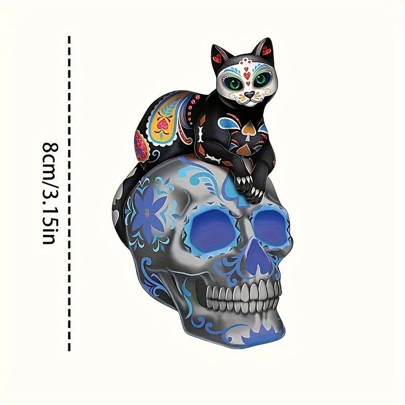 猿　頭蓋骨　キーホルダー サル キーホルダー 【A】 - DRODD