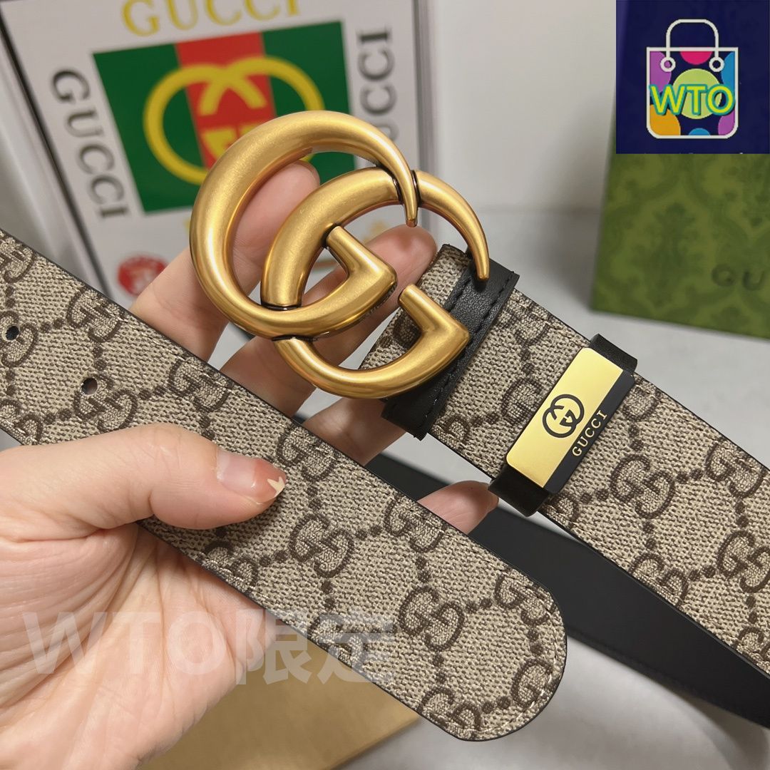 GUCCI グッチ ビジネスカジュアルベルト02 - メルカリ