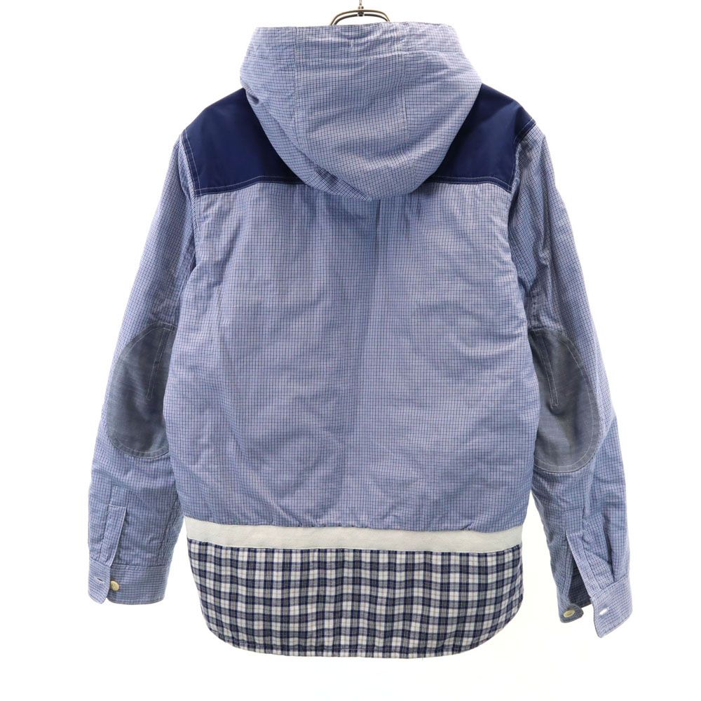 ジャンヤワタナベ　コムデギャルソン　チェック柄　シャーリング　シャツ　ジャケット ジャンヤワタナベ コムデギャルソン チェック柄 シャーリング