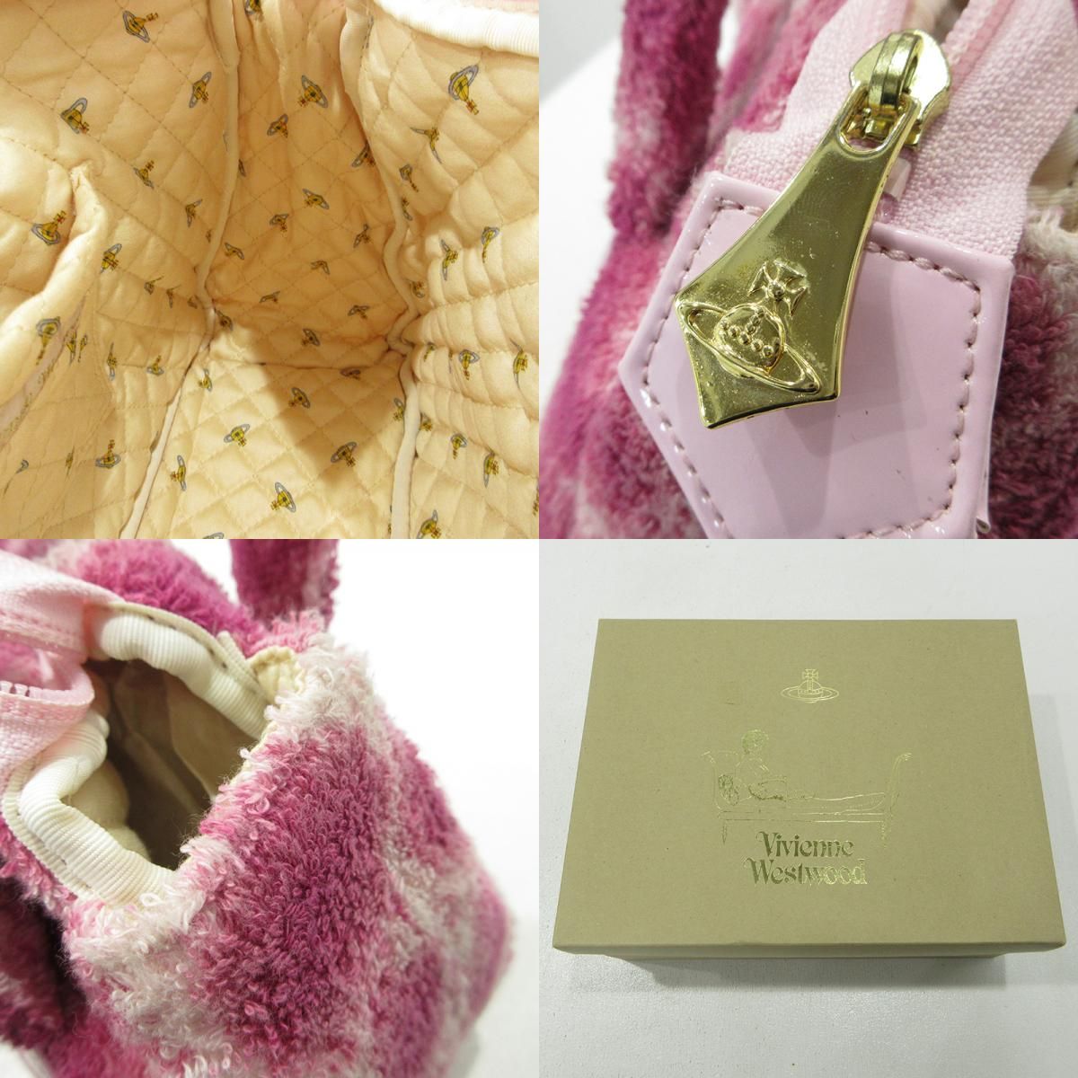 ハンドバッグ パイルハンドル