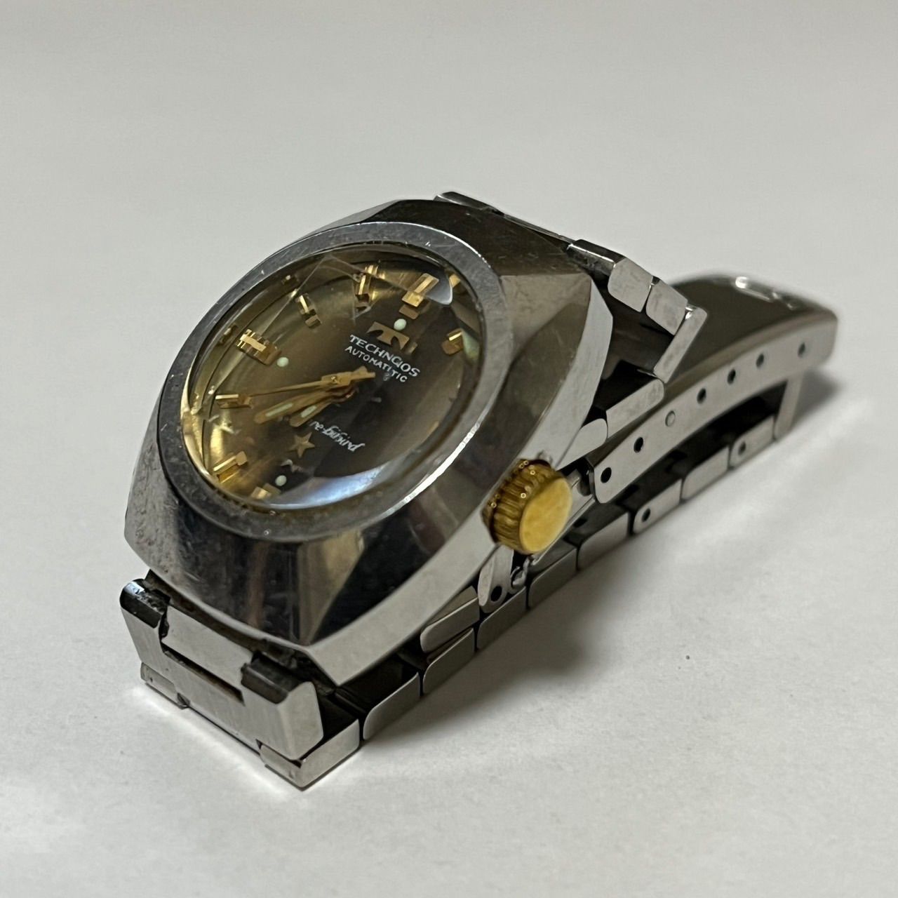 TECHNOS テクノス 自動巻き腕時計 アンティーク ビンテージ