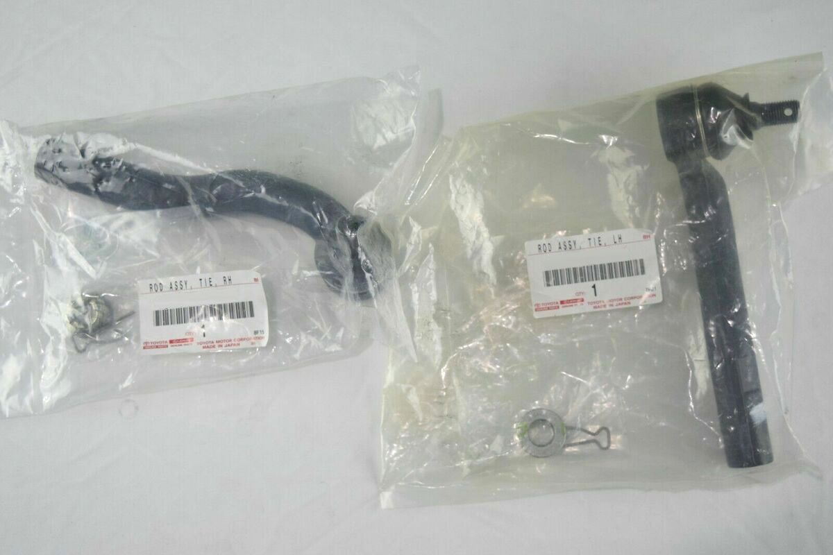 新品 トヨタ純正 アリスト セルシオ ソアラ SC430 クラウン タイロッドエンド 左右 Toyota Lexus Genuine Outer Tie Rod End Lhu0026Rh JDM