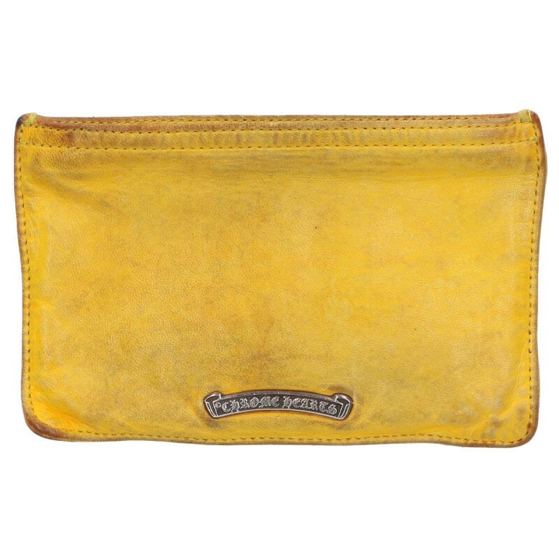 Chrome Hearts レザーコインケース クロムハーツ CHROME HEARTS コインケース ダガージップ 小銭