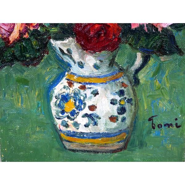 松本富太郎　 　薔薇 松本富太郎 薔薇 | 絵画など美術品の販売と買取 | 東京・銀座
