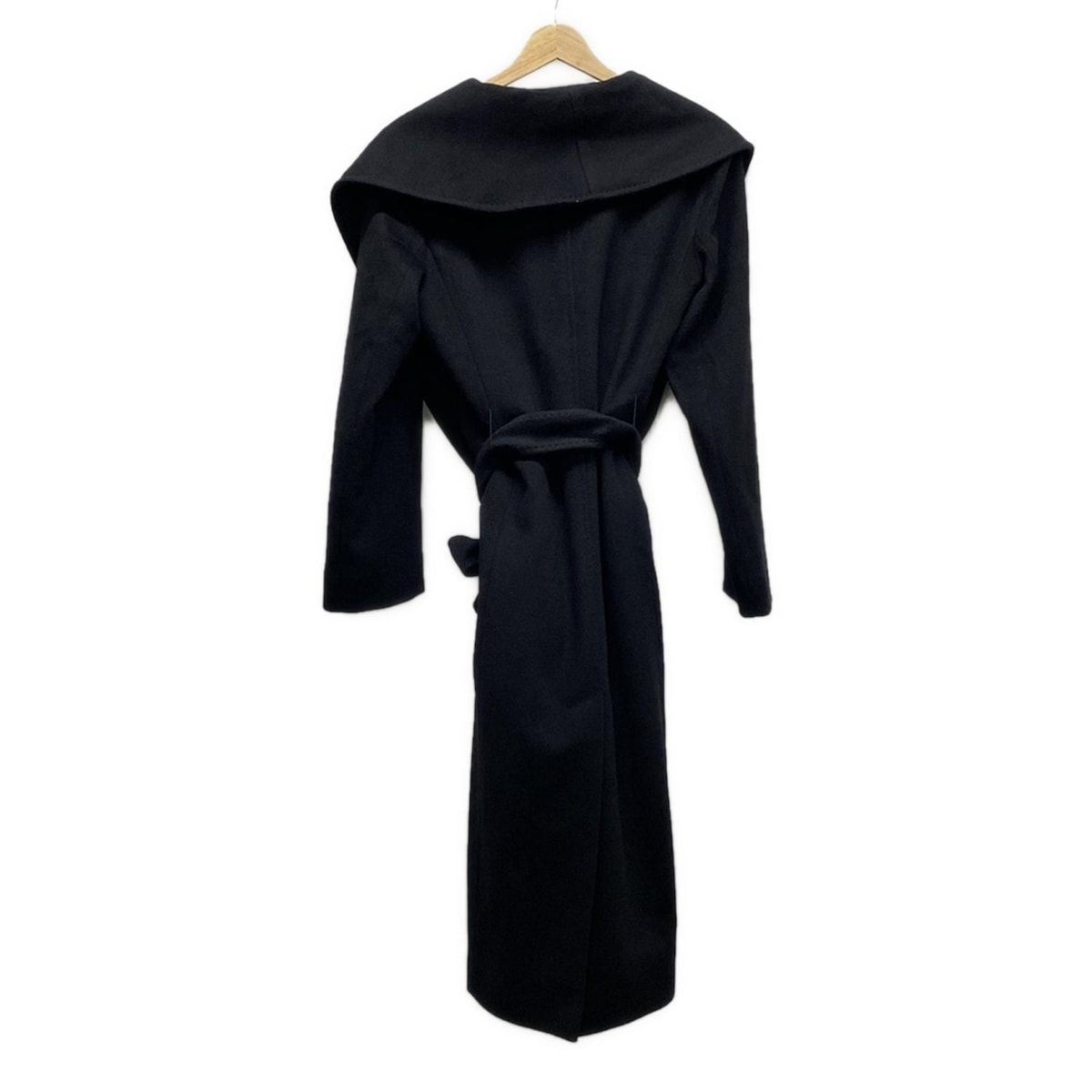 美品✨マックスマーラ ロングコート 柔らかウール オンライン 女優襟