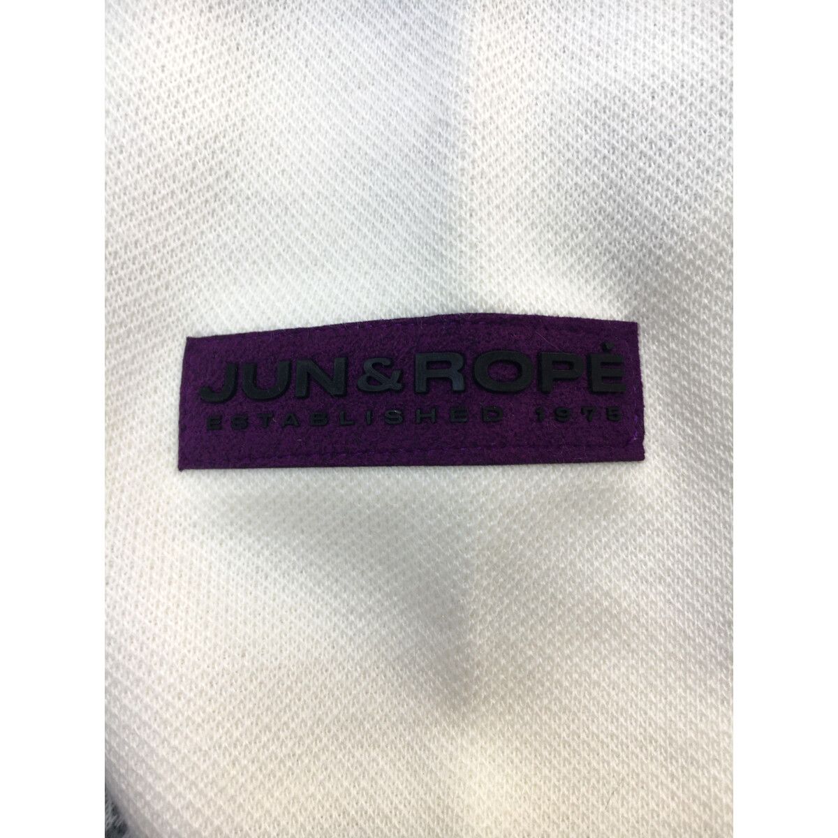 JUN&amp;ROPE’ - coco 中古 ジュン＆ロペ JUN&amp;ROPE レディース セーター S 白×黒 タートルネック チェック 中古 レディース ジュン＆ロペ JUN&ROPE セーター S 白×黒
