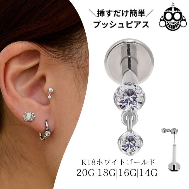 シルバー925 Silver 透かし幾何学デザインフープピアス/軽研磨仕上げ