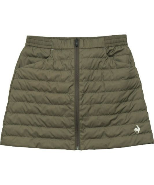 le coq sportif ルコック パディングスコート カーキ O QTWWJE07 KH | スポーツ 衣類 服 ウエア ボトムス スカート テニステニス用品 UVカット 吸汗 汚れ防止 紫外線 プリーツ サンスクリーン ユニフォ