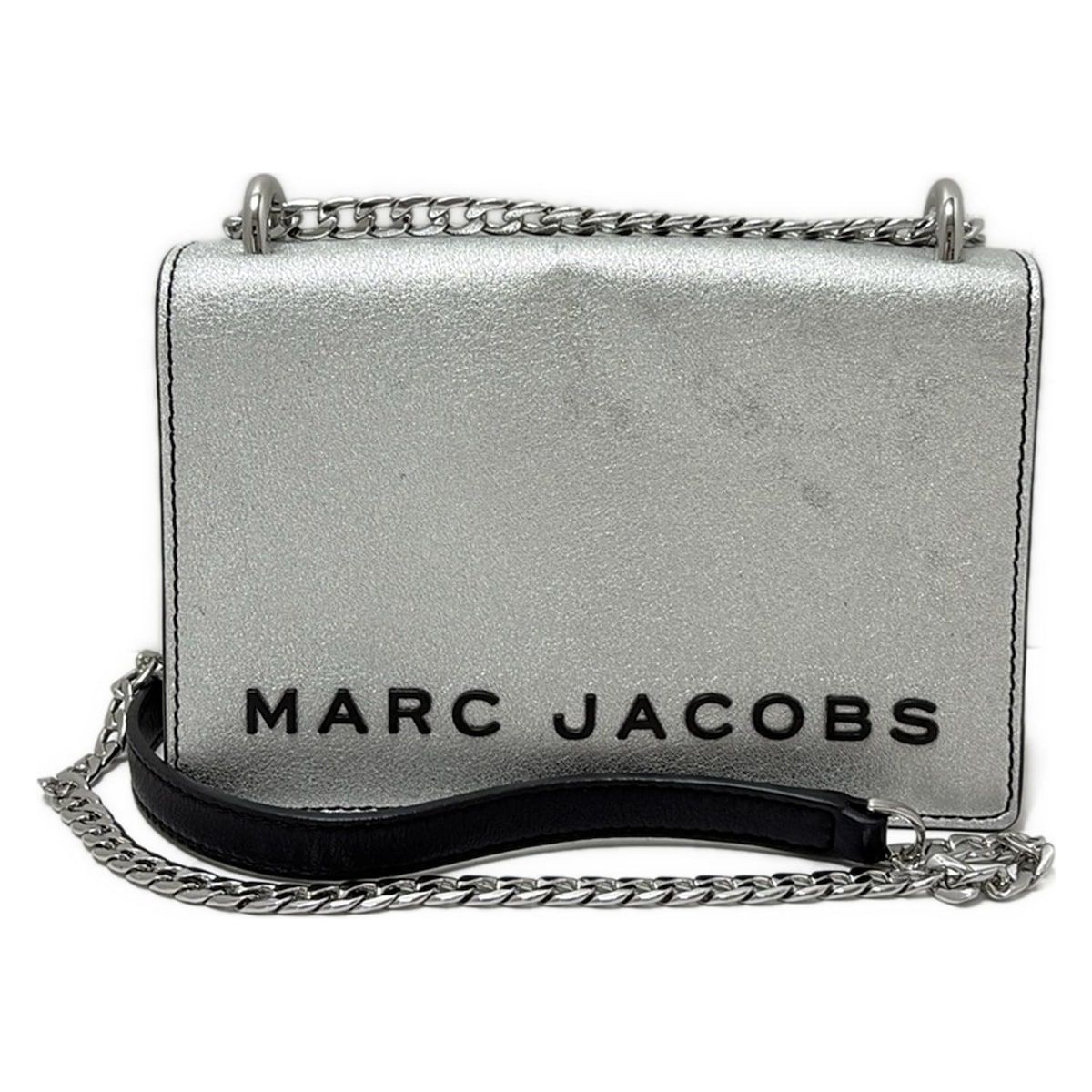 MARC JACOBS マーク ジェイコブス シルバー カメラバッグ 稀少マーク