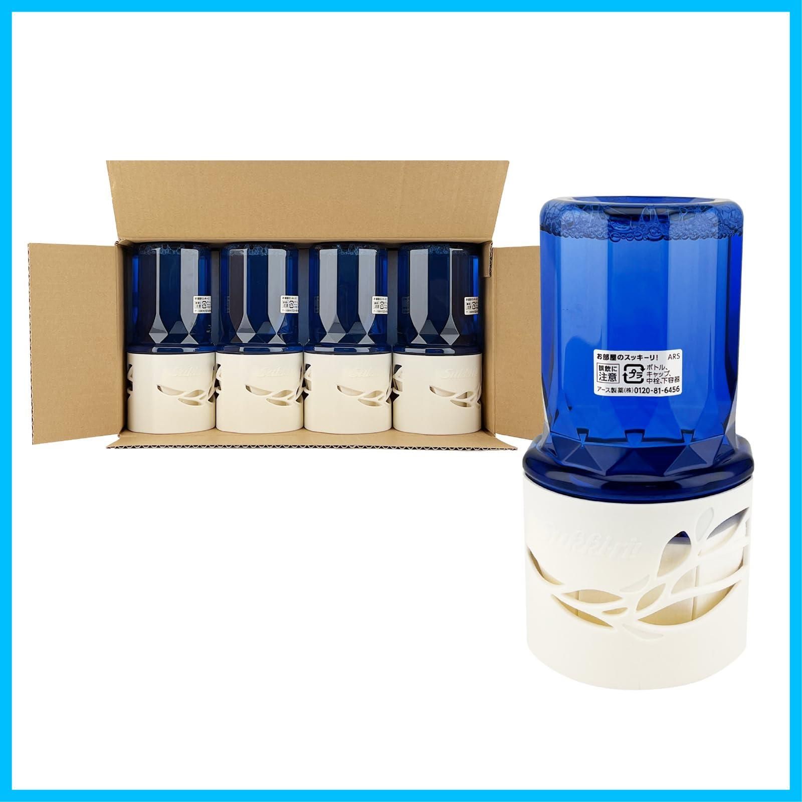 在庫セール 400ml×4個入 アジュールサボンの香り フィルムレス 最後の一滴まで香りが続く 芳香剤 消臭剤 お部屋用 お部屋のスッキーリ! スッキーリ!Sukki-ri!