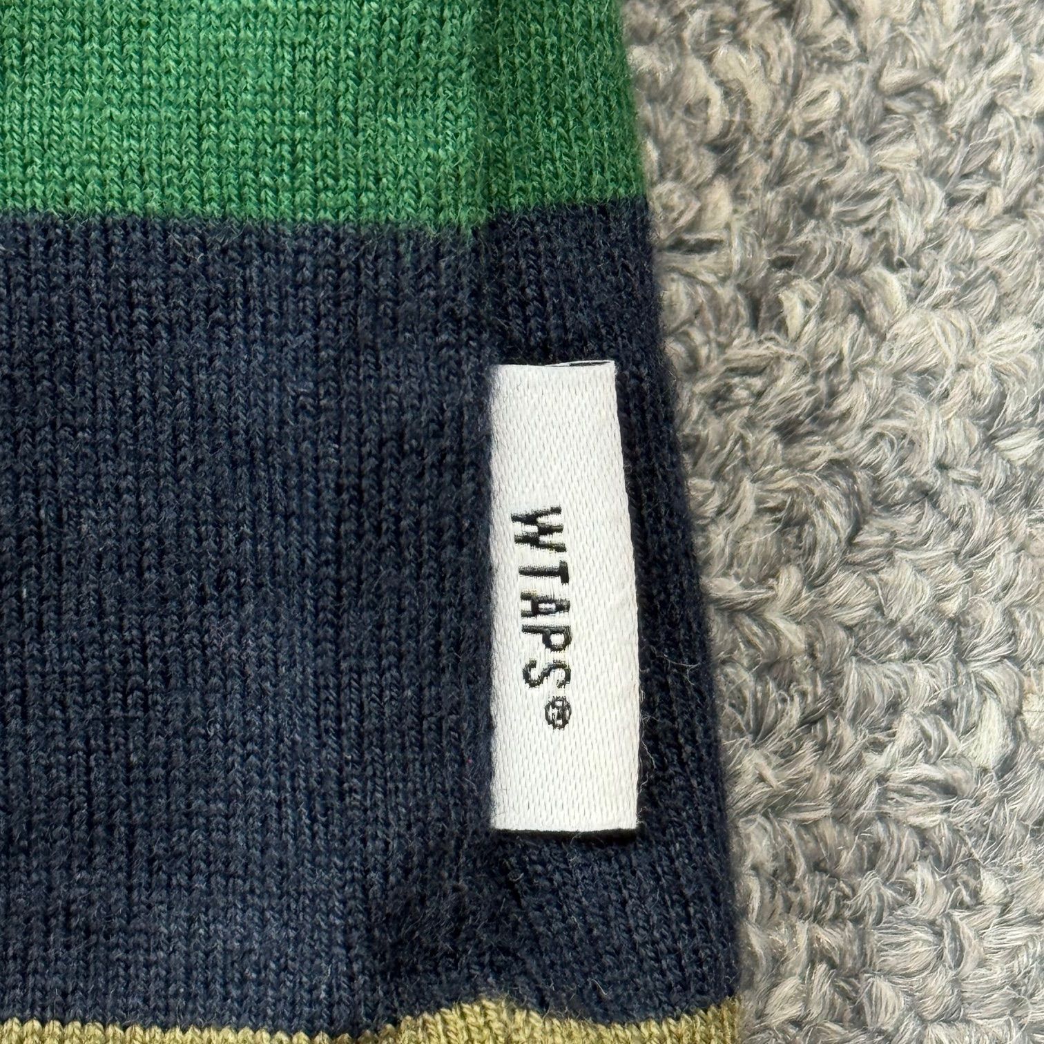 WTAPS 21AW JAM LS TEE ボーダーカットソー ロンT 長袖Tシャツ ダブル