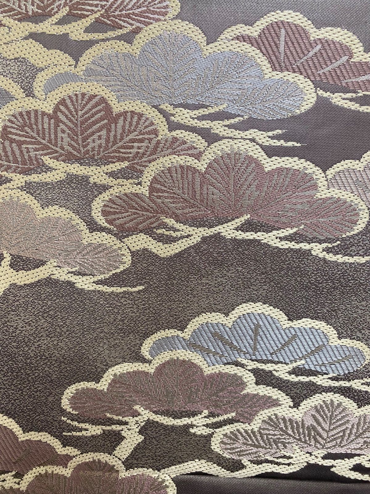 帯】袋帯 六通柄 正絹 松 刺繍 着物 和装 OBI41 - メルカリ