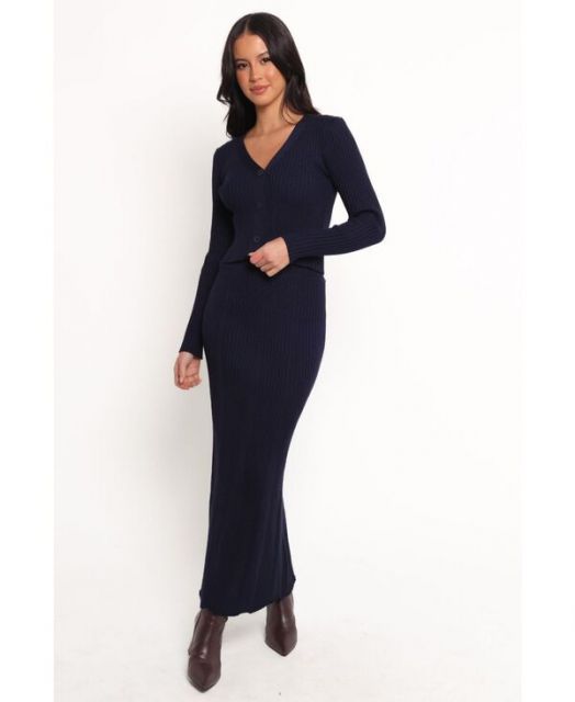 送料無料 Petal and Pup レディース スカート ボトムス Women s Neya Knit Skirt Set Blue