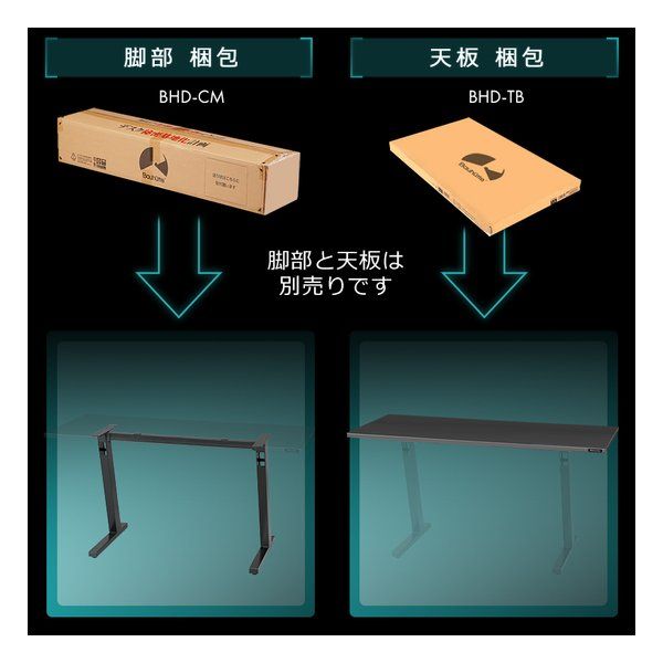 ゲーミングデスク ケーブルマスター