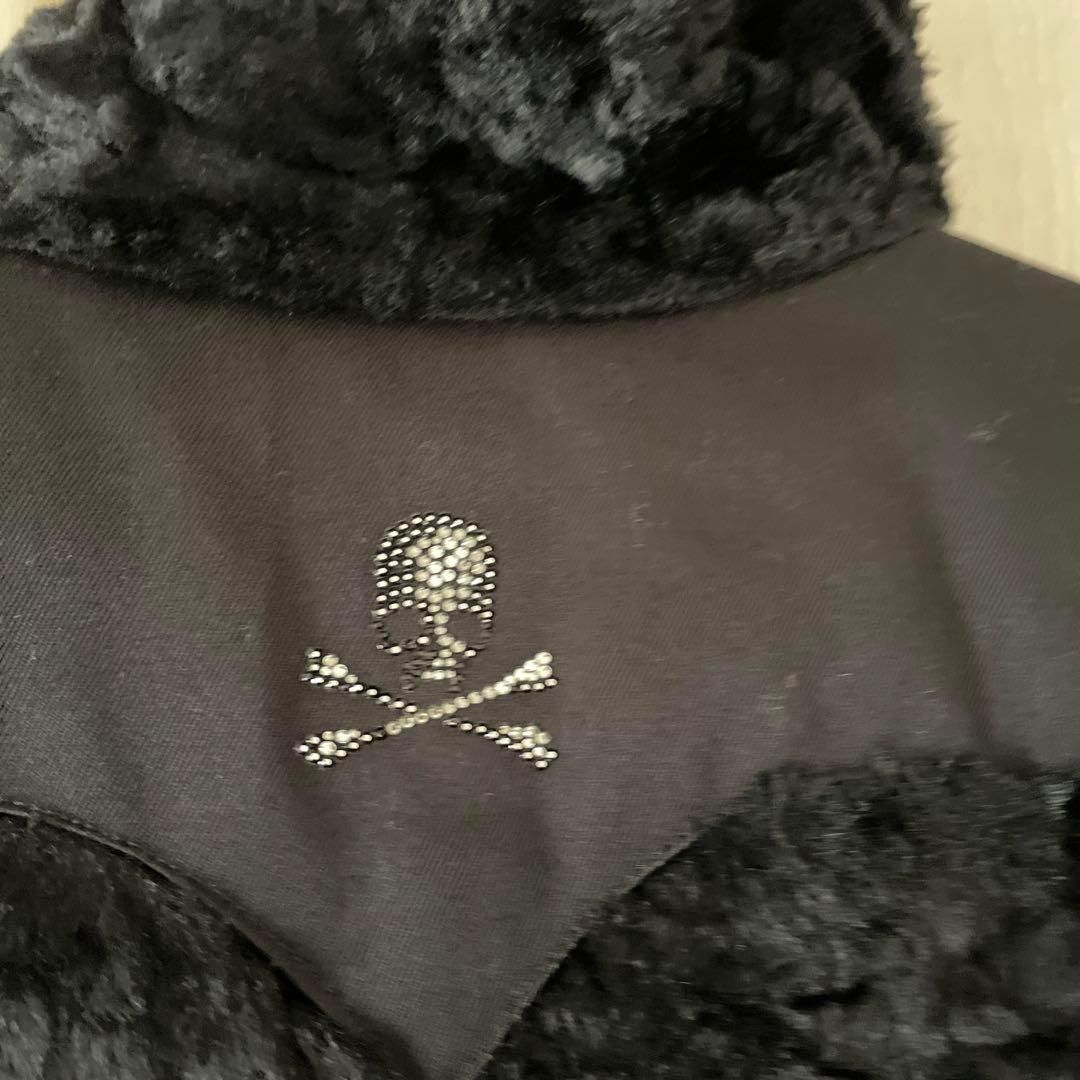  ロエン Roen ジレ ベスト ファー ヒョウ柄 ハイネック レオパード 五分袖 七分袖 Tシャツ カットソー