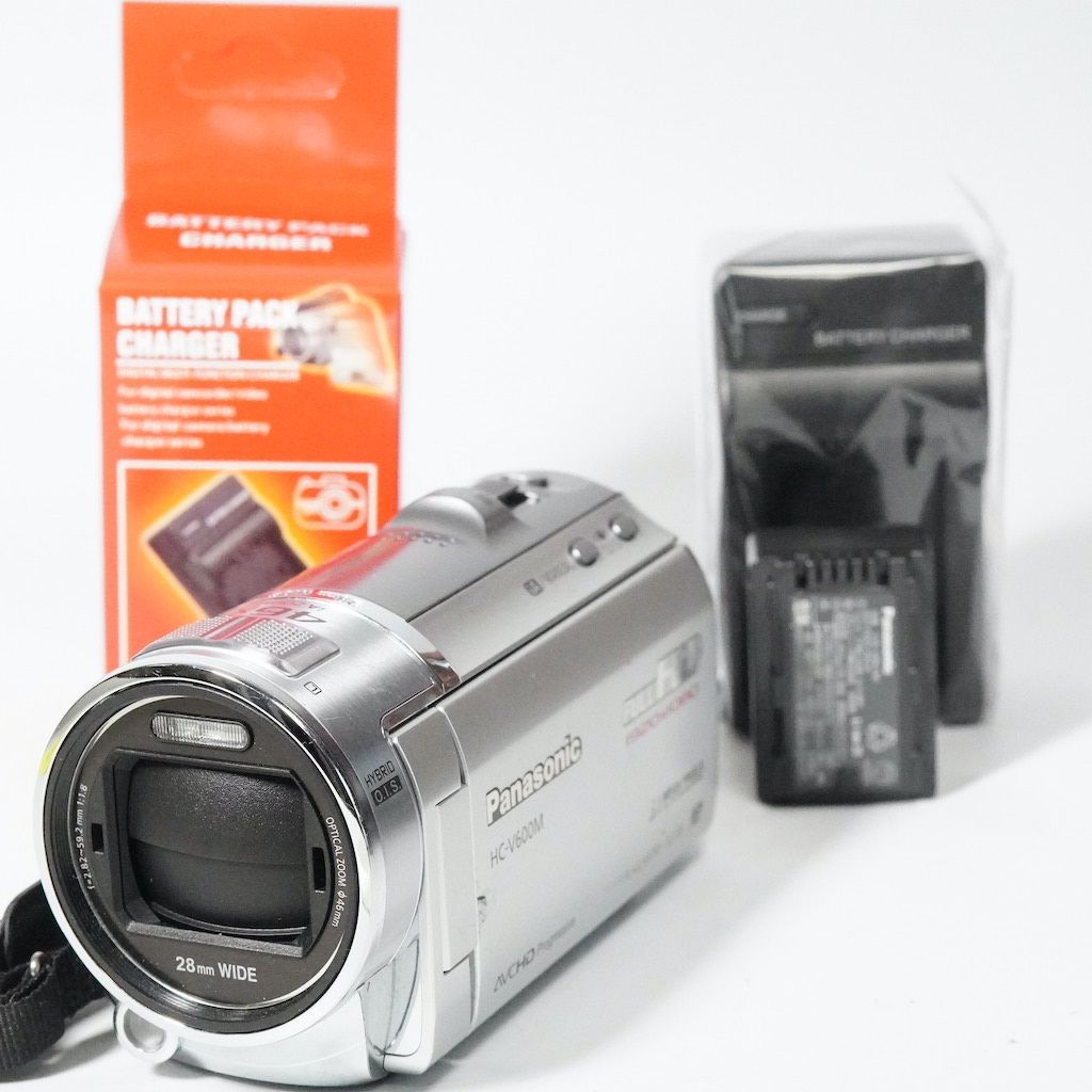 Panasonic パナソニック HC-V600M シルバー 返金保証 |2282