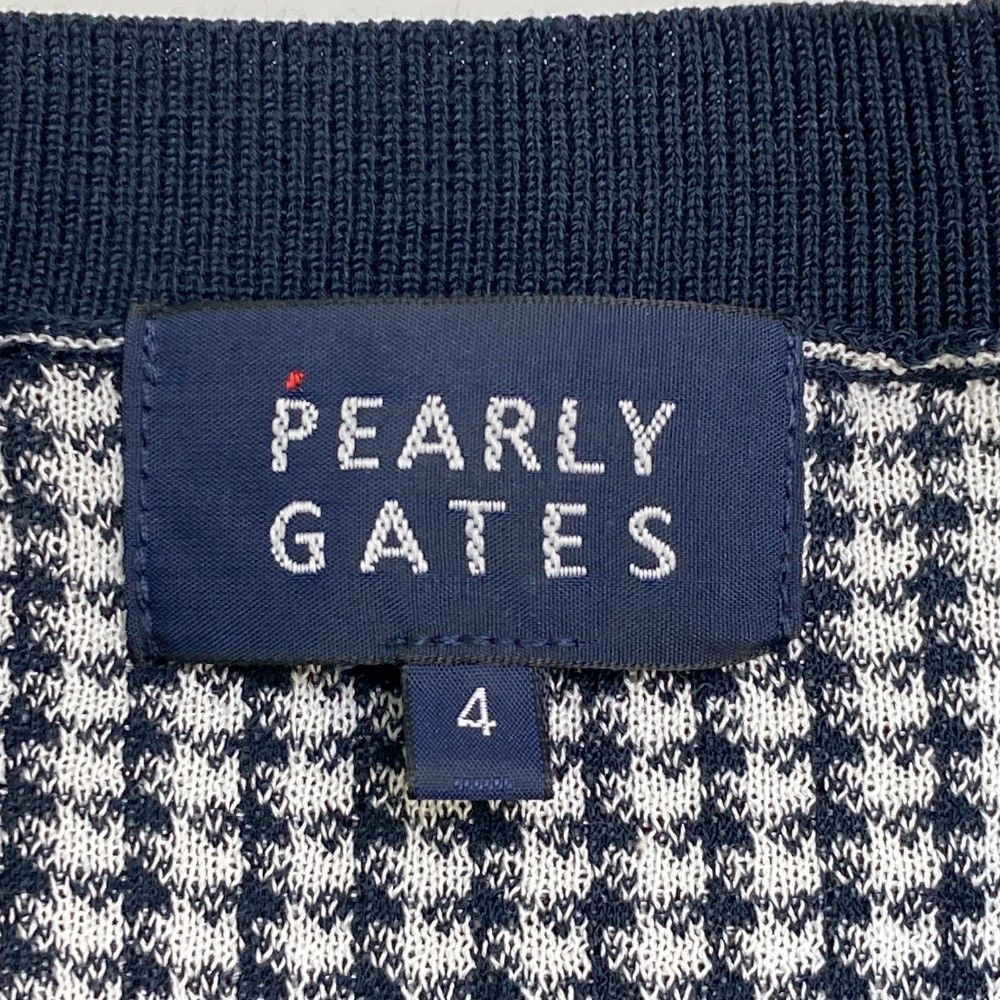 PEARLY GATES パーリーゲイツ 千鳥柄 ニット セーター サイズ5