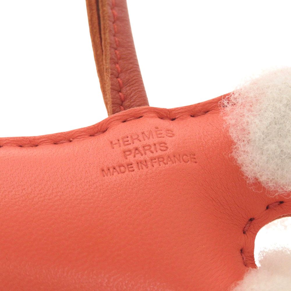 新品同様 エルメス バディ ムートン アニューミロ ローズテキサス  