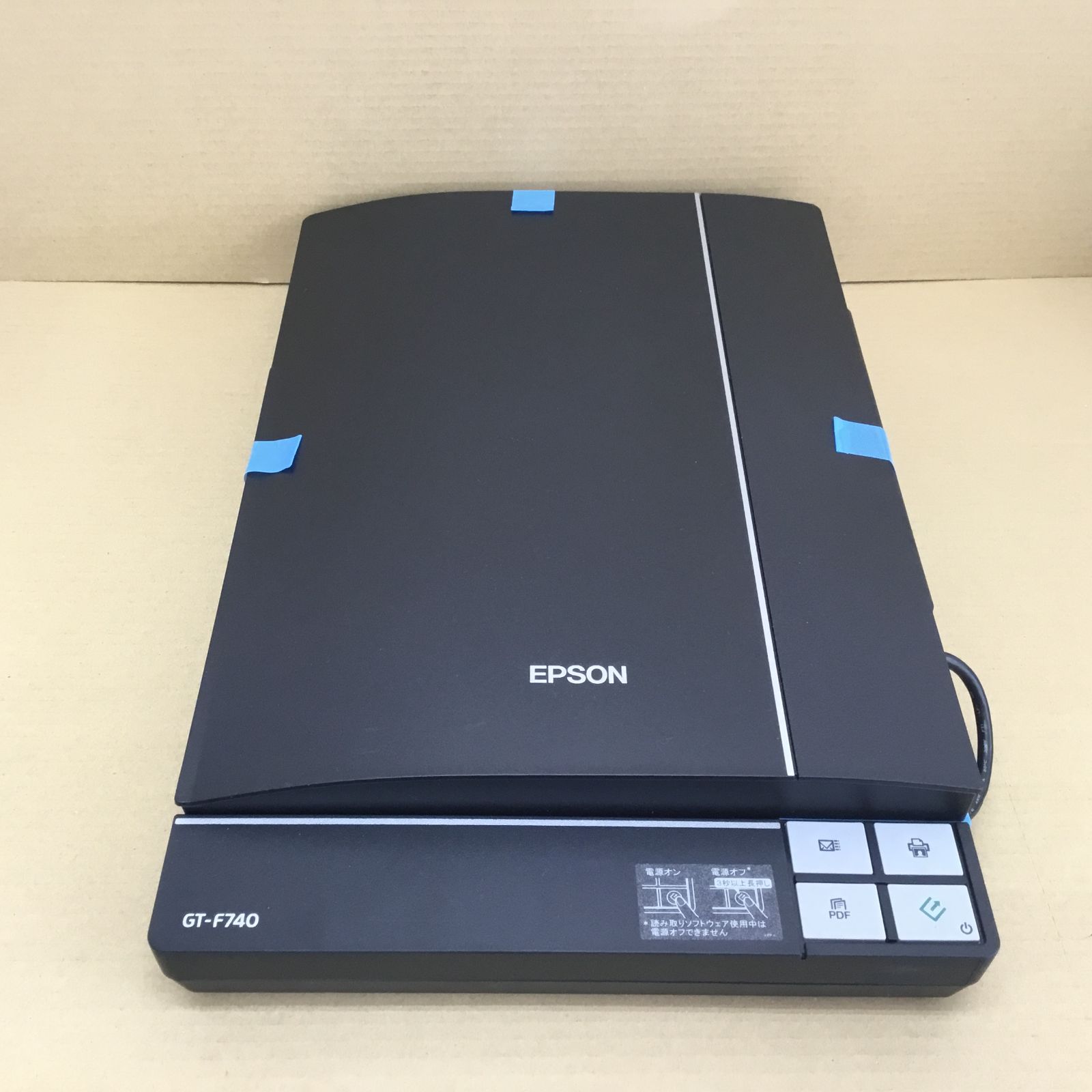 EPSON スキャナー GT-F740 卓上型フラットベッドカラーイメージ