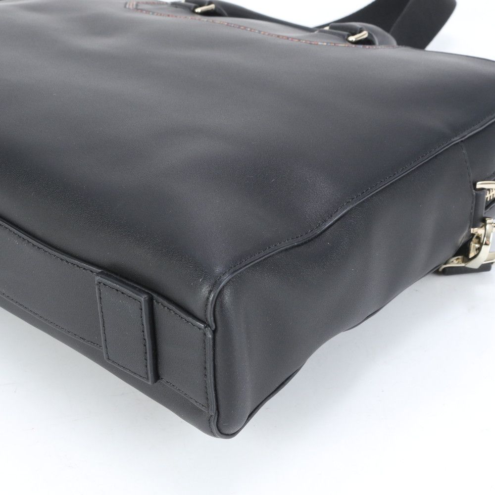 【良品】【ポールスミス】メンズビジネス マルチストライプトートバッグA4 美品】Paul Smith ポールスミス トートバッグ キャンバス マルチ
