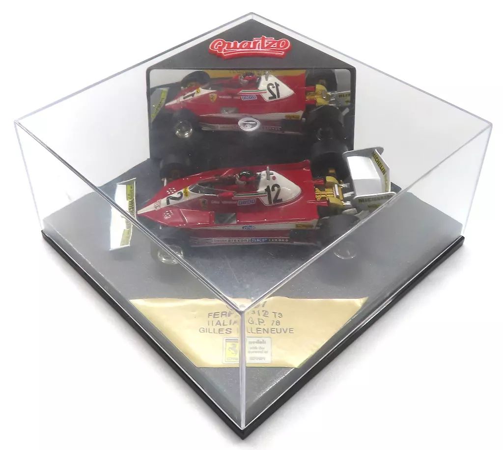 中古】ミニカー 1/43 FERRARI 312 T3 ITALIAN G.P. 78 GILLES
