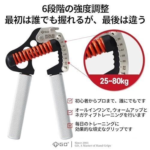 負荷調整とグリップ幅調整が