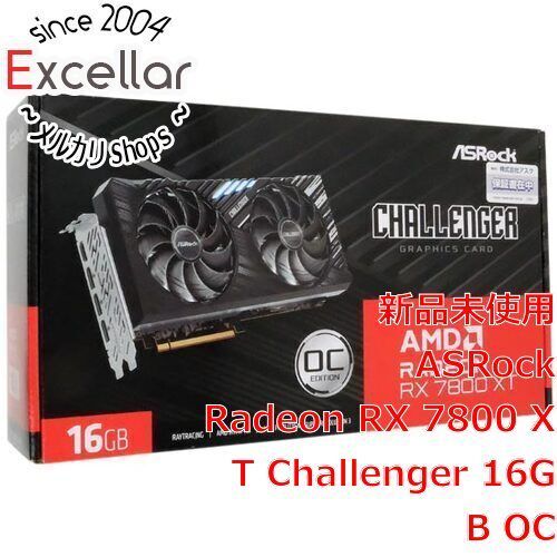 bn:9] ASRock製グラボ Radeon RX 7800 XT Challenger 16GB OC PCIExp ...