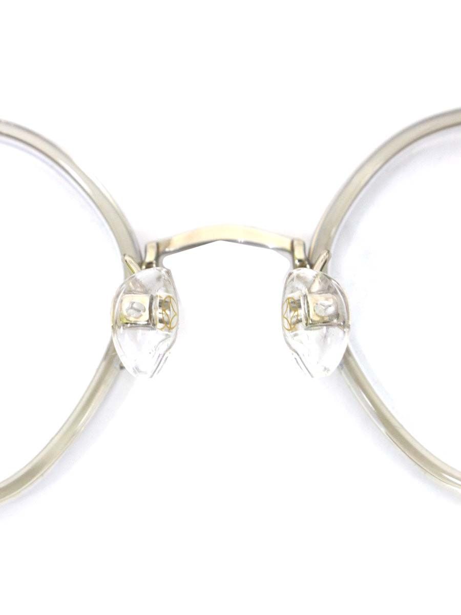 フォーナインズ M-140 メガネ ゴールド メタルフレーム フルリム  