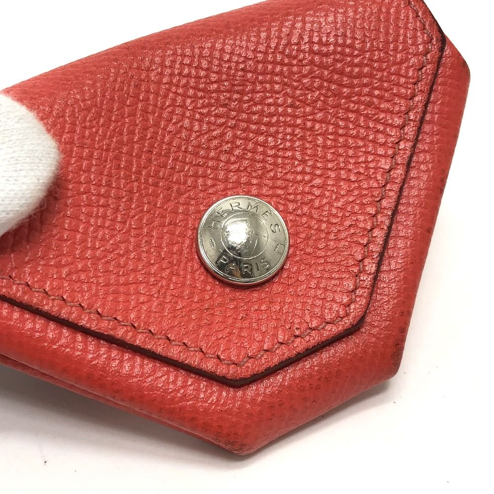 エルメスHERMES ルヴァンキャトル ケース 小銭入れ オレンジ系 エルメス(Hermes) ル・ヴァンキャトル レディース,メンズ