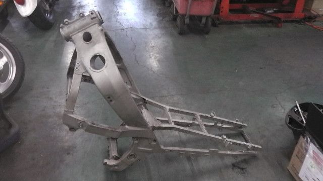 ZZR400 ZX400N の フレーム 書類付:#1677634047 - メルカリ