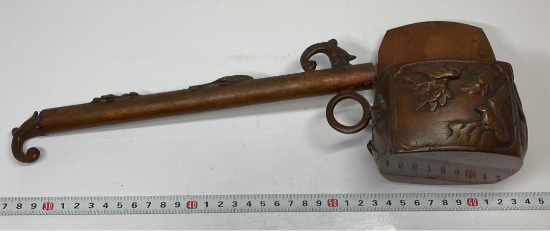 古銅　特大　矢立　タサオ　605g 東金6-0311③ 古銅 特大 矢立 タサオ 605g 東金6-0311③ - メルカリ