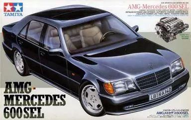 【】プラモデル 1/24 AMG メルセデス 600SEL 「スポーツカーシリーズ No.128」 ディスプレイモデル [24128]