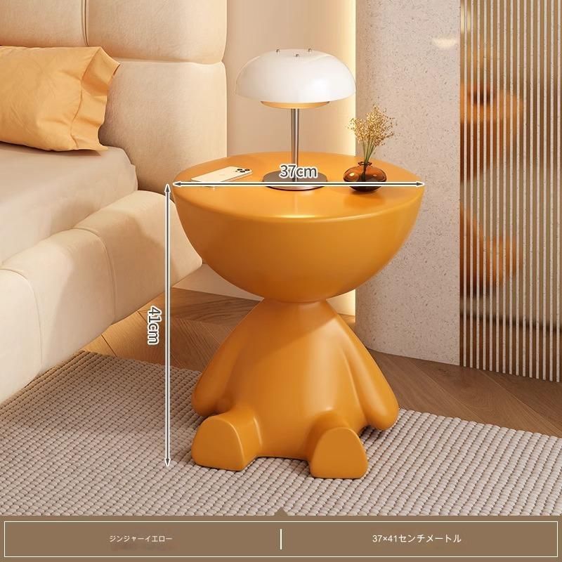 美品】ナイトテーブル ② DM－GF007（小） （美品#サイド 