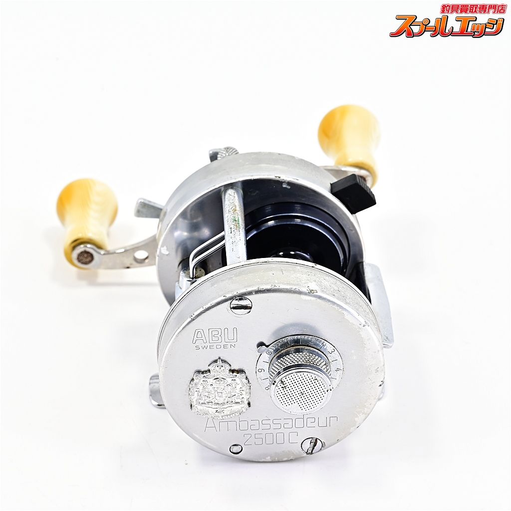 【アブ】 アンバサダー 2500C FN.760200 山リム 赤ハイ S字40mm