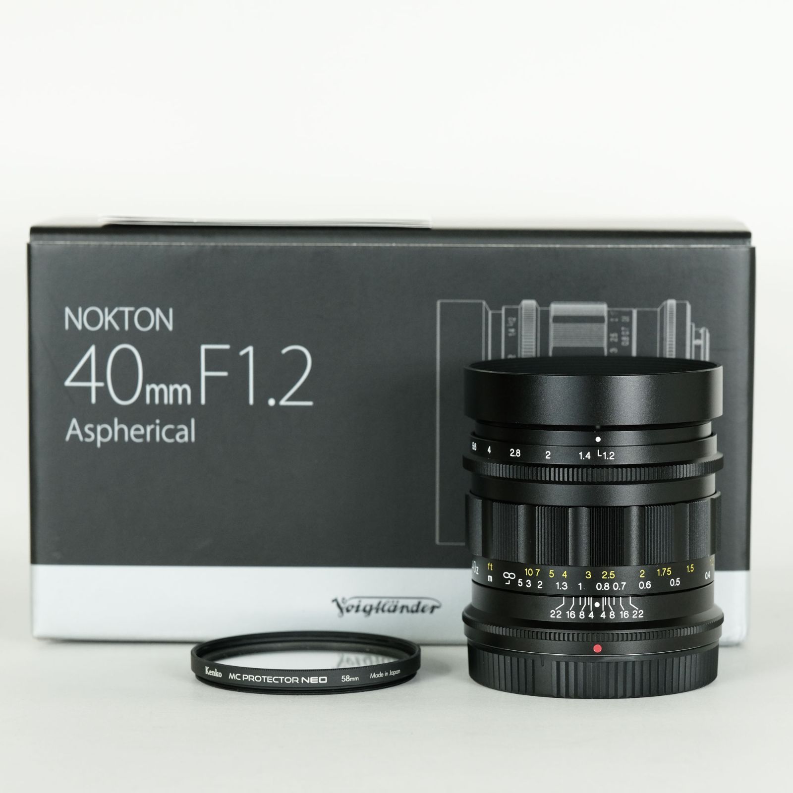 NOKTON 40mm F1.2 Aspherical Z 保証・フィルター付