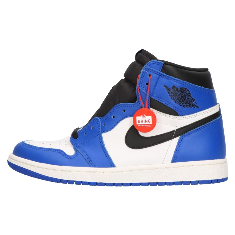 NIKE (ナイキ) AIR JORDAN 1 RETRO HIGH OG GAME ROYAL エアジョーダン1 レトロ ハイ ゲームロイヤル  ハイカットスニーカー ブルー/ホワイト US9/27cm 555088-403 - メルカリ