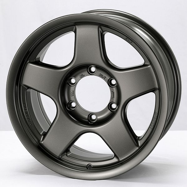 4x4エンジニアリング ホイール ブラッドレー V マットガンメタリック 16インチ×5.5J ±0 5H139.7 入数：1台分(4本)